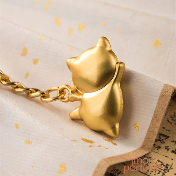 Porte-Clé Mani le Chat, un compagnon chanceux