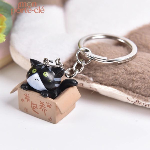 Porte-clé chat pour les amoureux des félins
