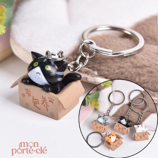 Porte-clé chaton, cadeau parfait pour les amis