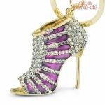 Porte-clé talon élégant pour un style unique