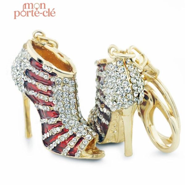 Porte-clé design chaussure pour un look chic