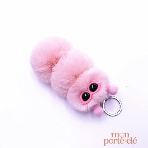 Porte-clé en chenille, ajout joyeux à vos clés