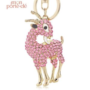 Porte-clé original La Chèvre, design unique et créatif