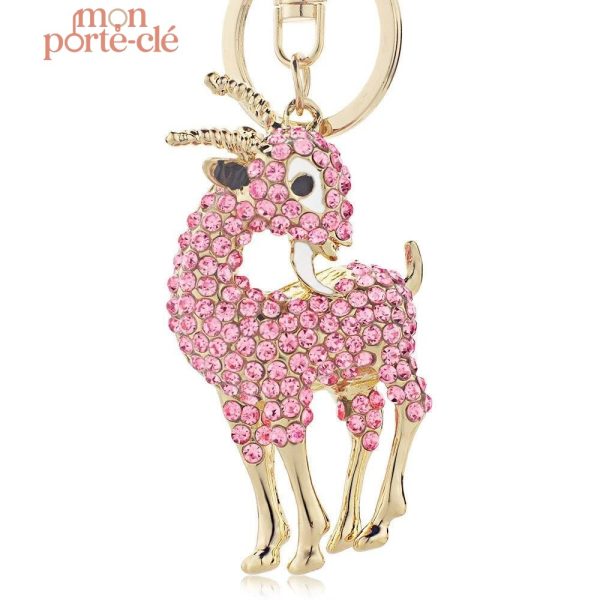 Porte-clé original La Chèvre, design unique et créatif