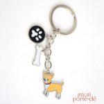 Accessoire porte-clé pour amoureux des chiens