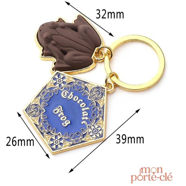 Chocogrenouille : porte-clé unique inspiré de la nature