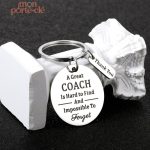 Porte-Clé Coach sportif en métal
