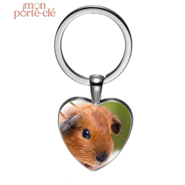 Accessoire porte-clé cochon adorable et ludique