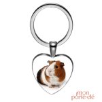 Cadeau porte-clé cochon d'Inde pour les amoureux des animaux