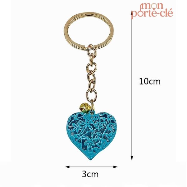 Porte-clé cœur, accessoire idéal pour la fête des mères