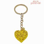 Porte-clé cœur en métal, cadeau spécial
