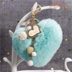 Porte-clé original en forme de cœur