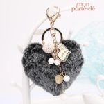 Porte-clé cœur chic et pratique