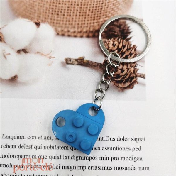 Porte-Clé Cœur créatif et ludique