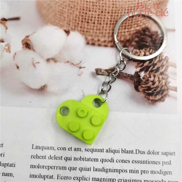 Porte-Clé Cœur Le Petit Lego pratique