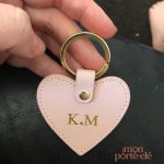 Porte-clé en cœur, pour toutes les occasions