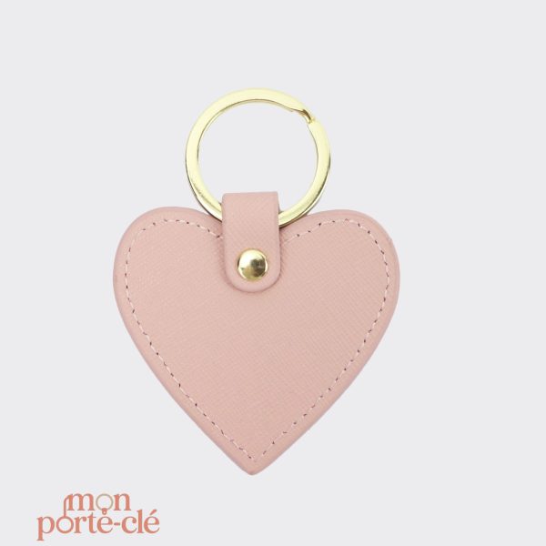 Porte-clé personnalisé, design cœur