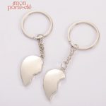 Porte-Clé en forme de cœur, cadeau pour amoureux