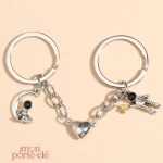 Porte-clé duo, parfait pour les moments partagés