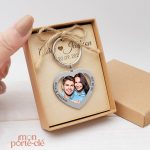 Porte-clé personnalisé pour couple