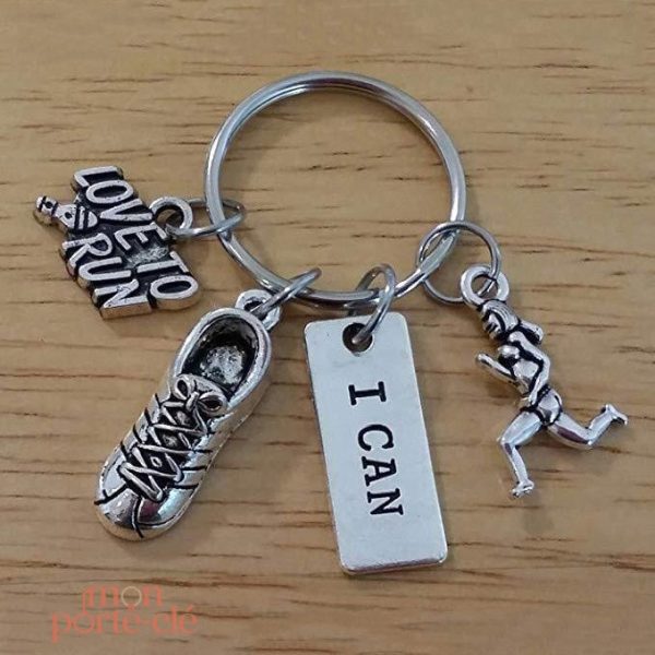 Accessoire pratique pour coureurs, porte-clé course à pied