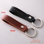 Porte-clé homme en cuir, style et praticité