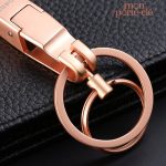 Porte-clé en cuir, parfait pour un cadeau élégant