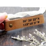 Porte-clé en cuir design, parfait pour un usage quotidien