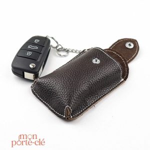 Porte clé en cuir élégant et pratique