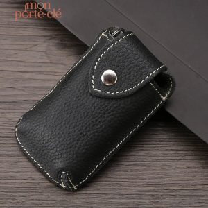 Accessoire voiture en cuir pour clés