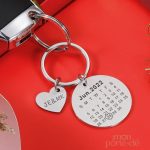 Porte-clé tendance pour les amoureux