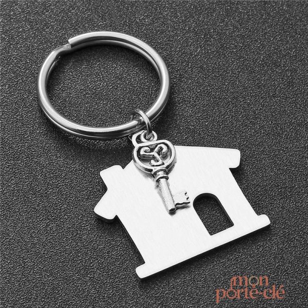 Porte-clé Maison La Belle Clé élégant et pratique