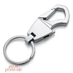Porte-clé décapsuleur personnalisé en acier