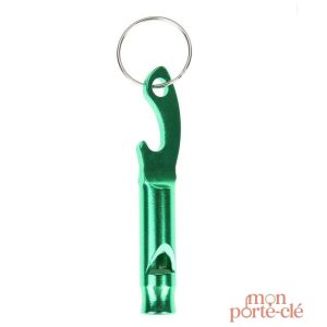 Sifflet en aluminium avec fonction décapsuleur