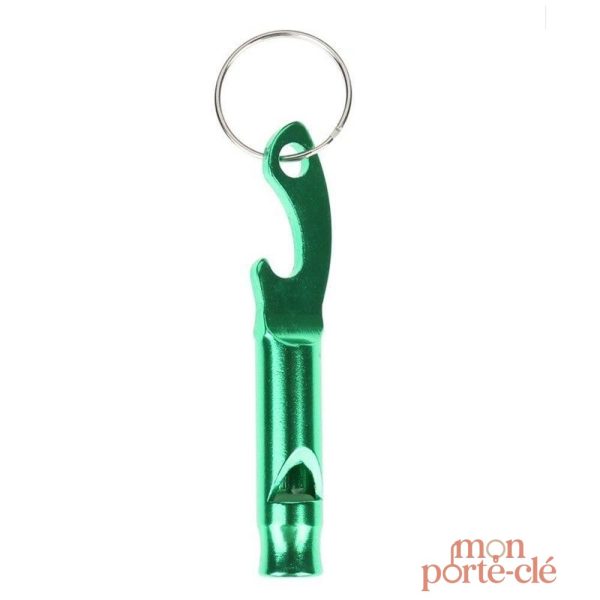 Sifflet en aluminium avec fonction décapsuleur