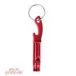 Porte-clé en aluminium multifonctionnel