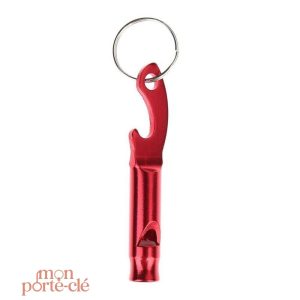 Porte-clé en aluminium multifonctionnel