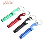 Porte-clé élégant avec sifflet et décapsuleur