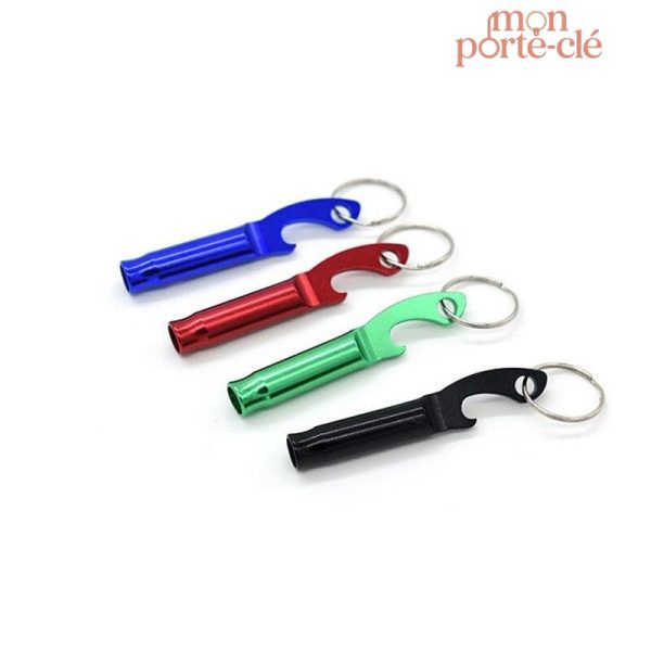 Décapsuleur compact en forme de porte-clé