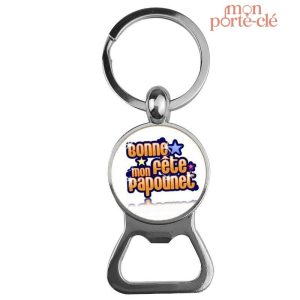 Décapsuleur pratique en forme de porte-clé