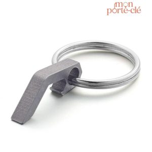 Porte-Clé Décapsuleur Mini en Titane