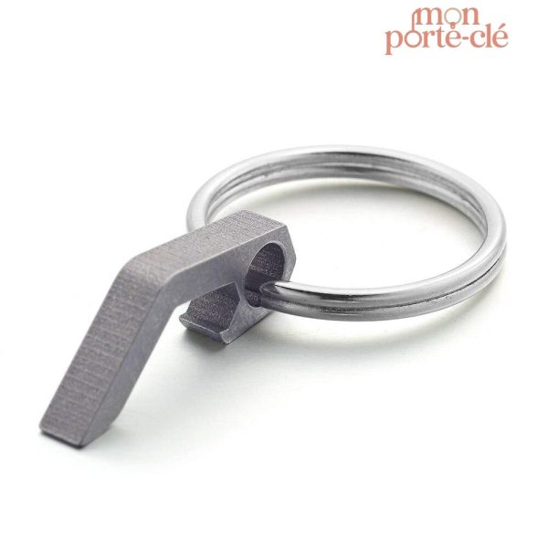 Porte-Clé Décapsuleur Mini en Titane