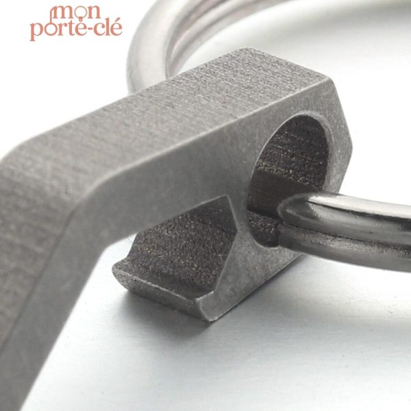 Porte-Clé pratique en titane, design fonctionnel et élégant