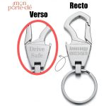 Accessoire personnalisé, porte-clé décapsuleur design