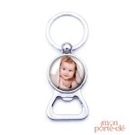 Porte-clé décapsuleur design photo personnalisé