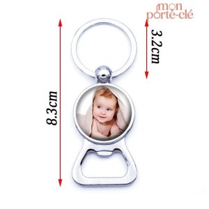 Accessoire pratique et original : porte-clé décapsuleur