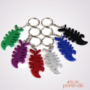 Porte-clé multifonction poisson, idéal pour les amateurs de bière