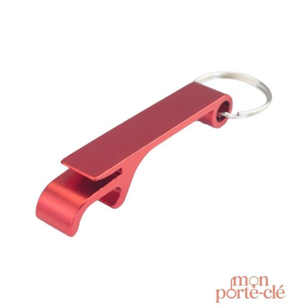 Porte-clé personnalisé avec fonction décapsuleur