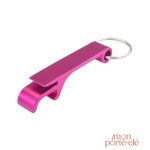 Idéal pour cadeaux d'entreprise : porte-clé décapsuleur