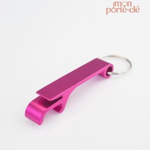 Porte-Clé Décapsuleur Coloré en Aluminium